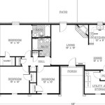 1 Story 3 Bedroom Floor Plans