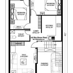 14 X 40 House Plans