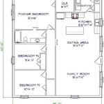 1400 Sq Ft Barndominium Plans