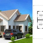 2 Bedroom Bungalow House Plan