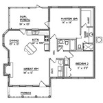 2 Bedroom Slab House Plans