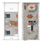 2 Bedroom With Loft Floor Plans