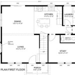 24 X 32 House Plans