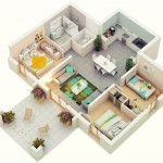 3 Bed Room Floor Plans