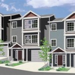 3 Bedroom Townhouse Floor Plans With Garage