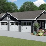 4 Car Garage House Floor Plans