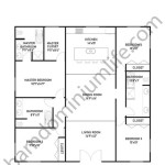 40 X 40 Barndominium Floor Plans