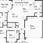 50 Feet Wide House Plans