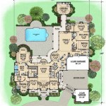 7 Bedroom Mansion Floor Plans