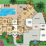 8 Bedroom Mansion Floor Plans