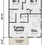 800 Sq Ft House Plans 2 Bedroom 1.5 Bath