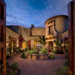 Hacienda Style House Plans With Courtyard