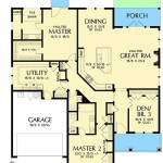 House Plans With 2 Master Suites One Story