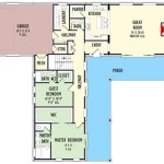 L Shaped House Floor Plan