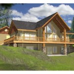 Lakefront House Plans With Rear View