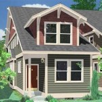 Narrow Lot Home Plans With Rear Garage