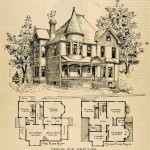 Queen Anne Victorian Style House Plans