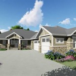 Ranch Style House Plans With Angled Garage