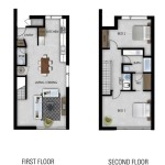 Townhouse Floor Plans 2 Bedroom
