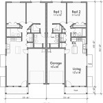 Two Bedroom Duplex Floor Plans